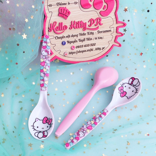 MUỖNG ĂN CƠM HELLO KITTY