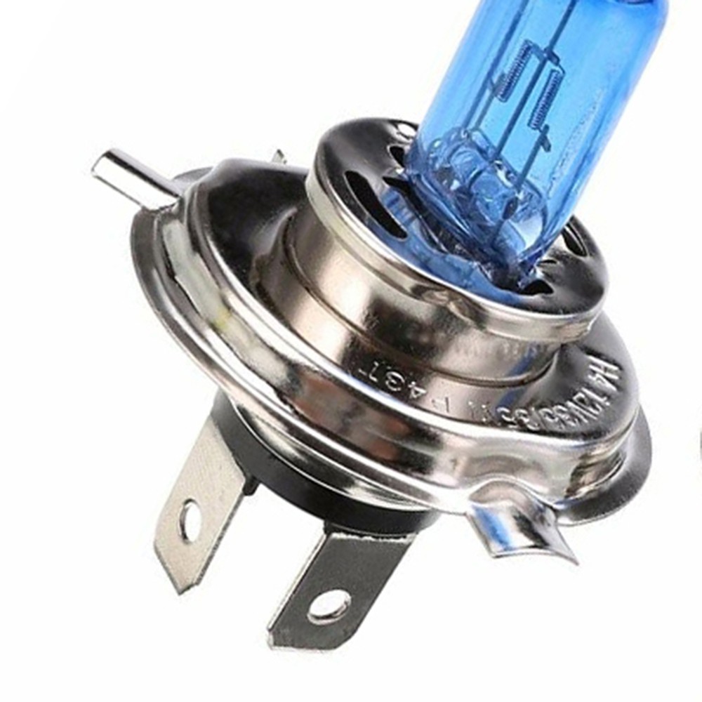 2 Đèn pha Halogen H4 35W Xenon HID 6000K cho xe cộ