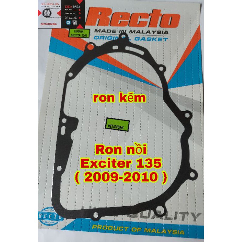 Ron nồi exciter 2009-2010 Recto, ron kẽm, malaysia