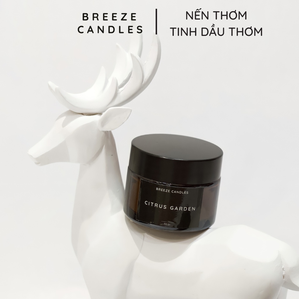 Nến thơm thiên nhiên hương lavender, đàn hương, bạc hà - LAVENDER SEASON - 50gr