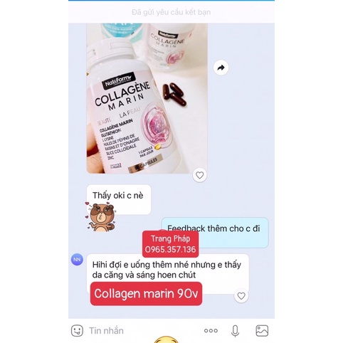 Collagen Marin Pháp 90 viên