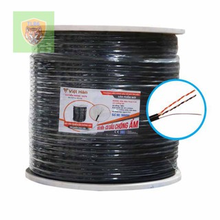 [Chính Hãng] 100M Dây Cáp Mạng Ngoài Trời 4 Lõi Phủ Dầu, Gia Cường .
