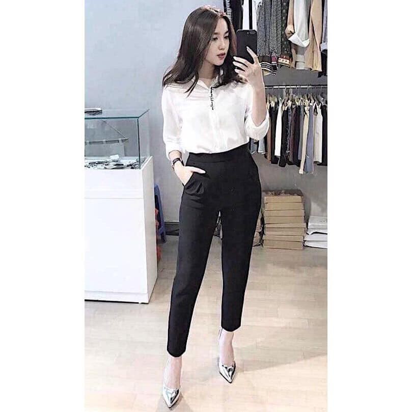 Quần Baggy chun sau thời trang M360