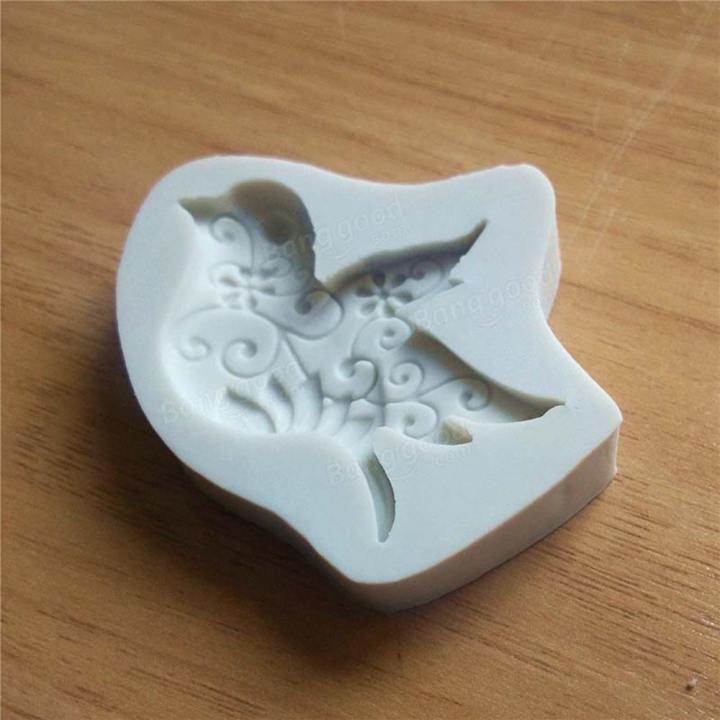 Khuôn fondant silicon chim bồ câu