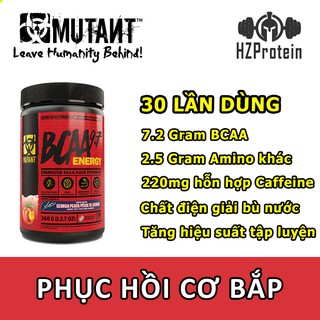 MUTANT BCAA 9.7 ENERGY - (30 LẦN DÙNG) BCAA HỖ TRỢ PHỤC HỒI, PHÁT TRIỂN CƠ BẮP