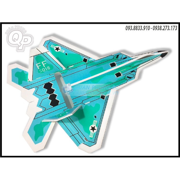 F22 dẻo sơn MPP full đồ điện Size 64cm
