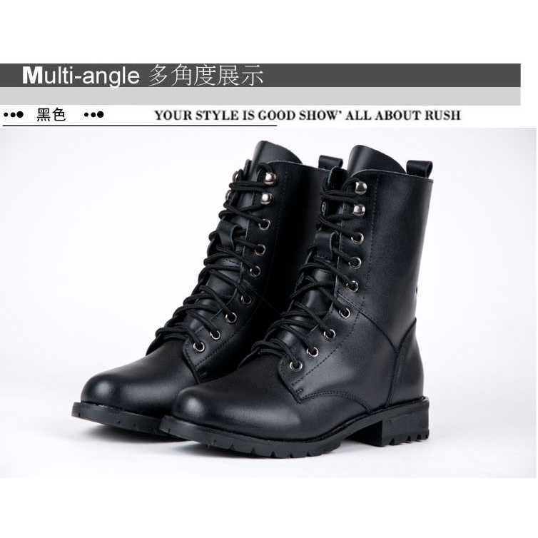 Boot chiến binh cao cổ