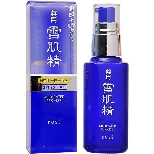 Tinh chất dưỡng ngày mờ nám, trắng da Kose Mediated Sekkisei SPF25.PA+ 50ml - Nhật Bản