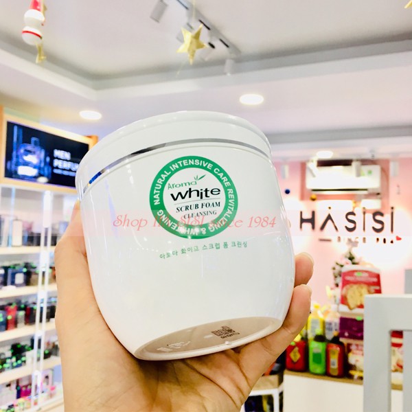 Tắm tẩy tế bào chết AROMA - White Body Scrub Cleansing 300g