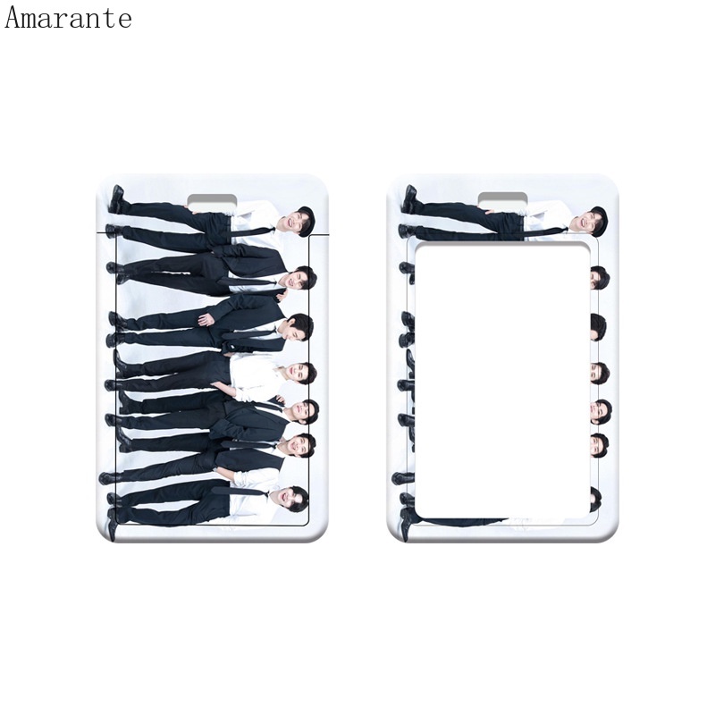 Ví Đựng Thẻ ID / Thẻ Ngân Hàng In Hình Thần Tượng AMA BTS Có Dây Kéo
