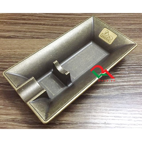 { HÀNG CHÍNH HÃNG } Gạt Tàn Cii-gar Lubinski LB073 Cao Cấp Họa Tiết Hoa Văn Sang Trọng