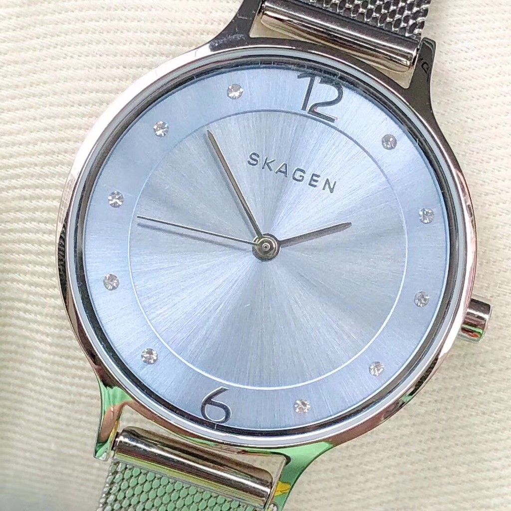 Đồng hồ nữ skagen skw2324 , skw2319 mặt blue , green size 30mm