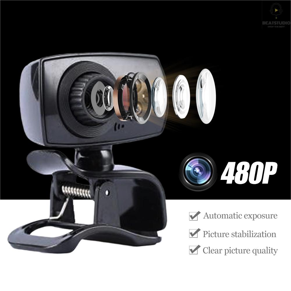 Webcam Bs 480p Usb 2.0 Có Micro 3 L-Ed Dành Cho Máy Tính | BigBuy360 - bigbuy360.vn