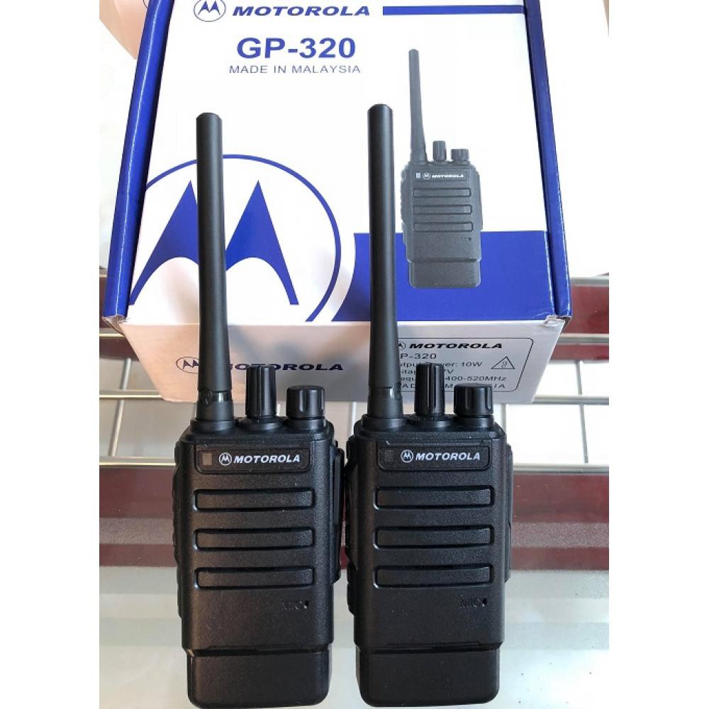 Bộ 3 Bộ đàm Motorola GP320 (Âm thanh trong trẻo)