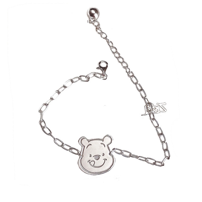 Thời trang Hàn Quốc dễ thương Winnie the Pooh Bracelet dành cho nữ