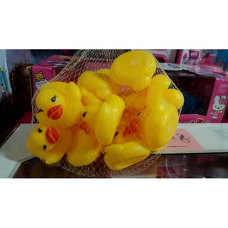 Combo 100 con vịt màu vàng kêu chút chít dễ thương