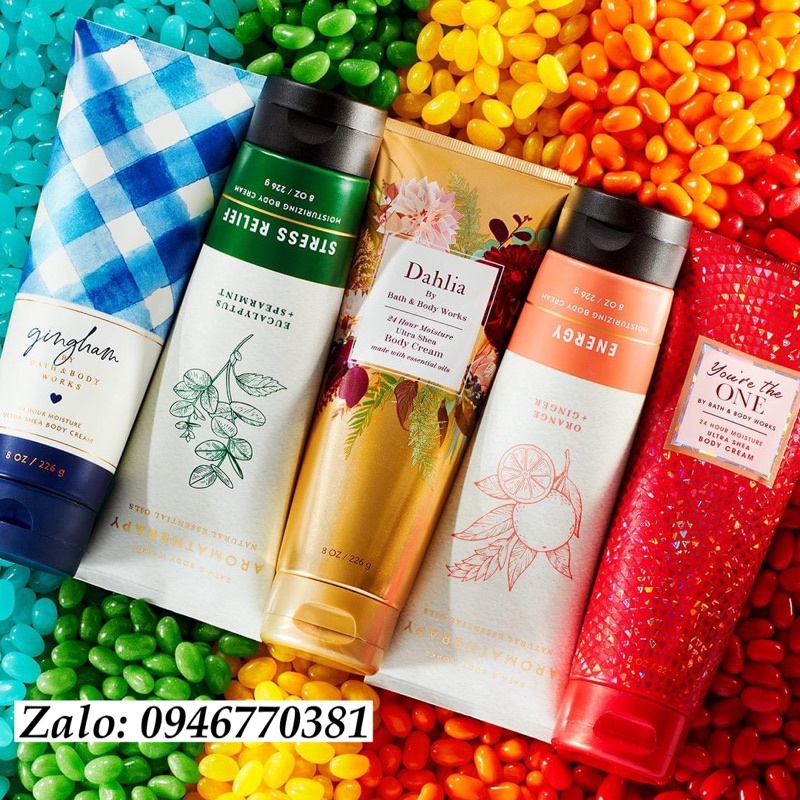 [Đủ mùi] Kem Dưỡng thể Bath and Body Works