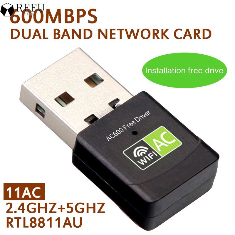 Usb Wifi 600mbps Kèm Ăng Ten 5ghz Usb