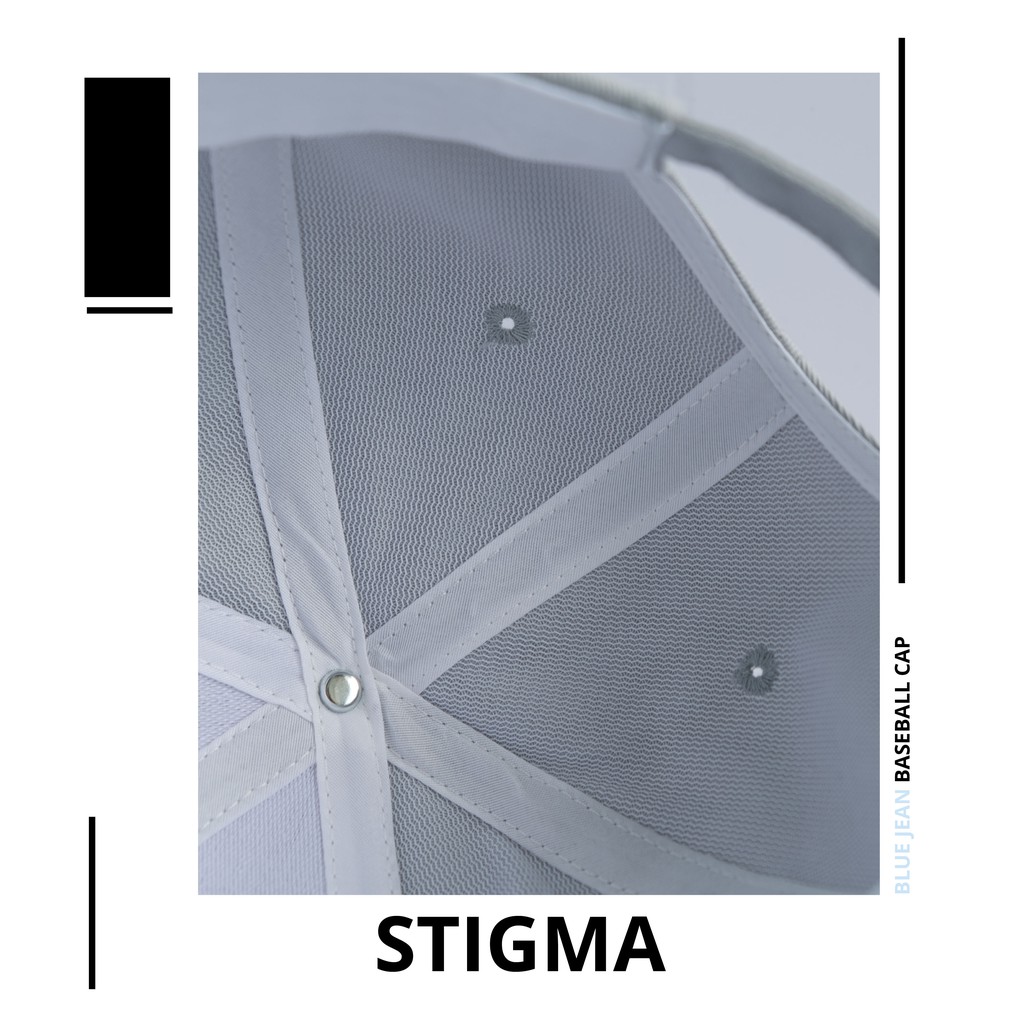 STIGMA - MŨ BÓNG CHÀY / LƯỠI TRAI - XANH JEAN - UNISEX