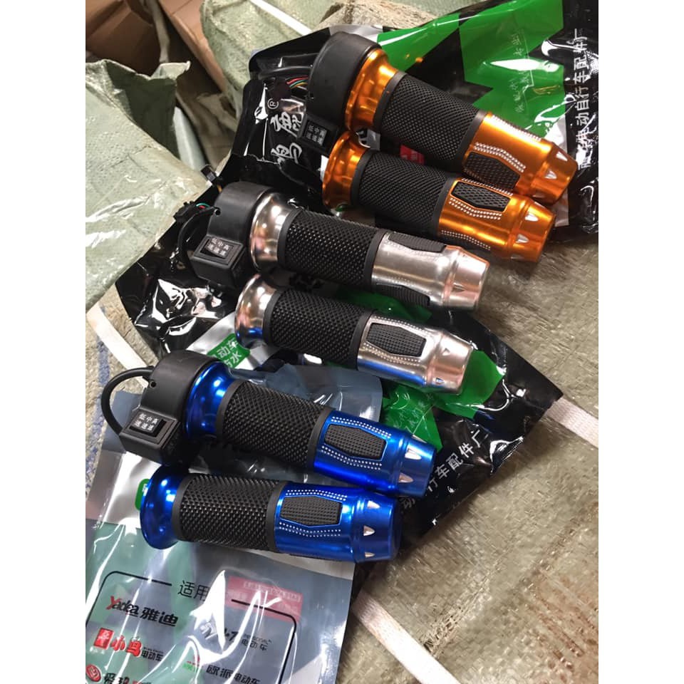 Tay ga 1 nút 3 nấc XE CỎ
