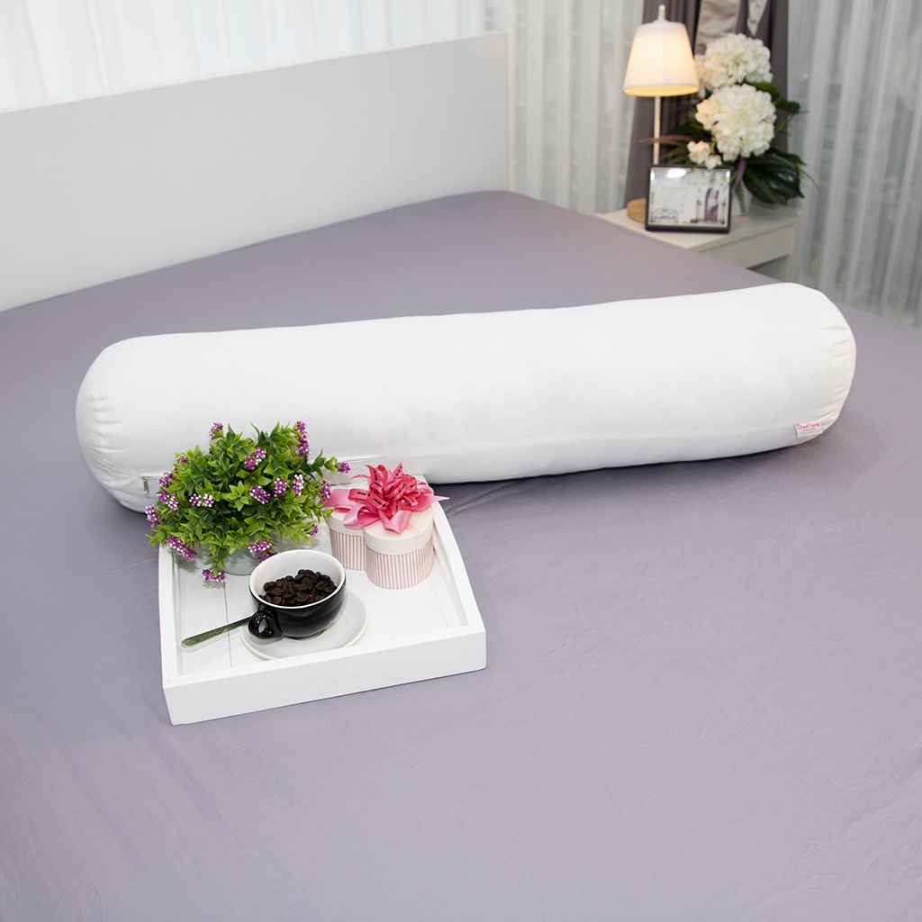 Ruột Gối Ôm Bông Ball Fiber Cao Cấp 35x100cm VUA GỐI Premium Pillow Êm Ái Kháng Khuẩn
