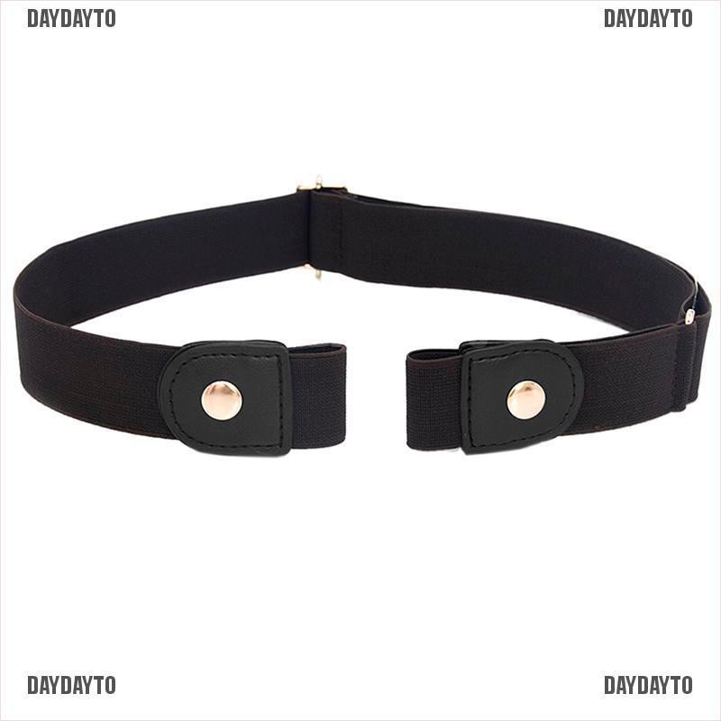Thắt Lưng Unisex Co Giãn Không Khóa Có Thể Điều Chỉnh Trang Trí