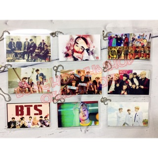 Móc khoá BTS ép nhựa bất kỳ