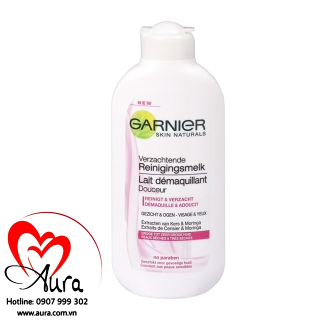 SỮA RỬA MẶT GARNIER DA KHÔ 200ml