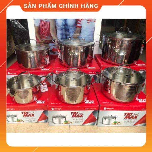 Nồi inox 3 lớp đáy liền elmich TRI-MAX 16CM, 18CM, 20CM, 24CM, 26CM, 28CM mã sản phẩm 2353731