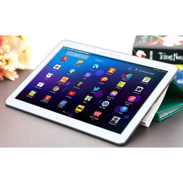 Máy tính bảng Samsung Galaxy Tab 4 10.1 4g+wifi tặng đế dựng, phần mềm tiếng Anh 123 | BigBuy360 - bigbuy360.vn