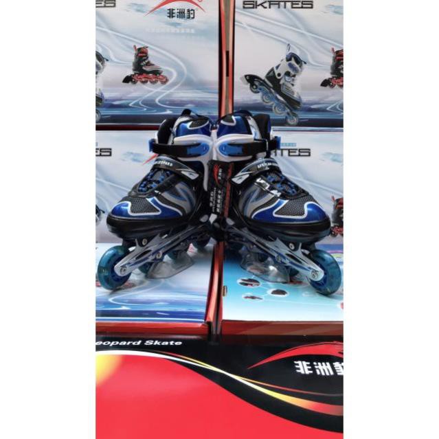 Giày Patin Inline Skates AFRICAN LEOPARD Bánh phát sáng siêu đẹp siêu rẻ Xịn : [ HOT ] . . . [ NEW .