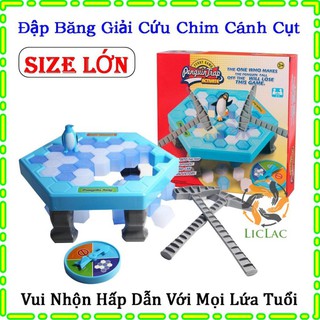 ( Hot hàng mới về) Bộ đồ chơi Đập Phá Ô Băng Giải Cứu Chim Cánh Cụt vui nhộn ( Size LỚN ) 