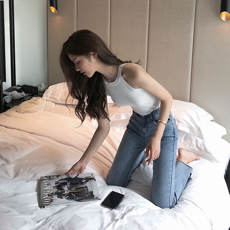 Áo Dệt Kim Nữ Trễ Vai Màu Trơn Gợi Cảm