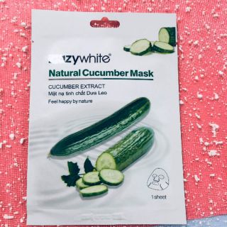 Mặt nạ Eazy White dưa leo cung cấp Vitamin C cho da sáng mịn