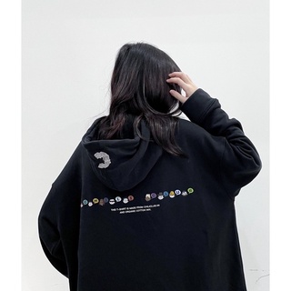 Áo Hoodie People - Đen