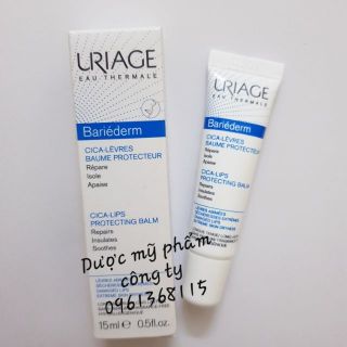 Son siêu dưỡng ẩm chống khô môi, nứt môi  URIAGE BARIEDERM cica repairing palm