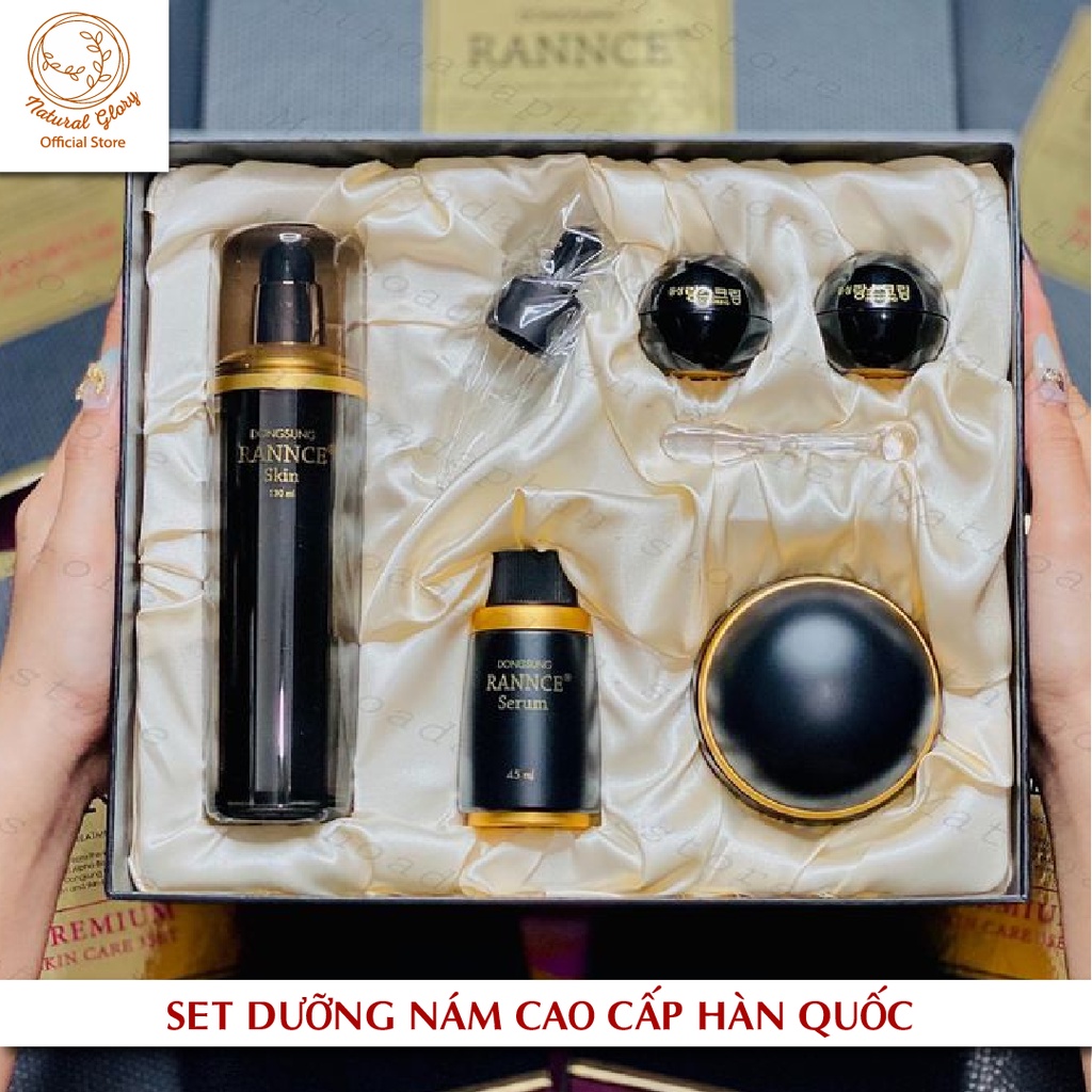 Bộ loại bỏ nám Dongsung Premium Skincare Set cải thiện và tăng đề kháng cho da, làm trắng sáng da