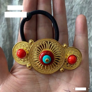 Phụ kiện tóc Tây Tạng Mông Cổ