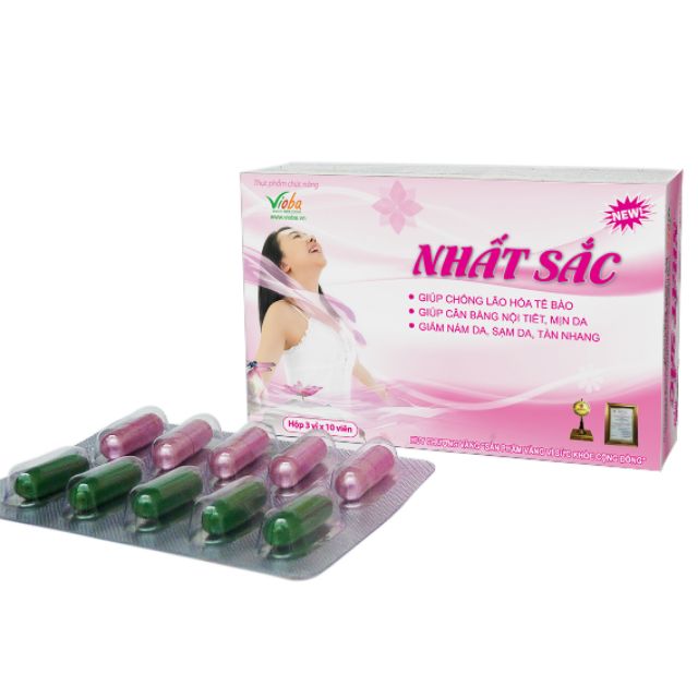 Viên uống nhất sắc hỗ trợ tăng cường nội tiết tố nữ | Thế Giới Skin Care