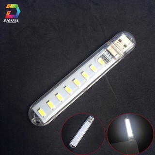 Đèn Led Mini 8 Bóng Siêu Sáng Cổng USB
