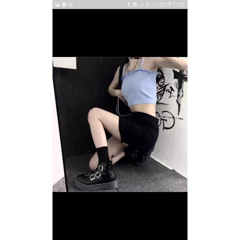 Áo Hai Dây Crotop Siêu Đẹp Siêu Ôm Siêu Lạ Thời Trang Nữ Sành Điệu - Yenajin shop | BigBuy360 - bigbuy360.vn