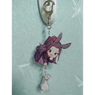 Móc khóa mica chibi có sẵn và in theo yêu cầu
