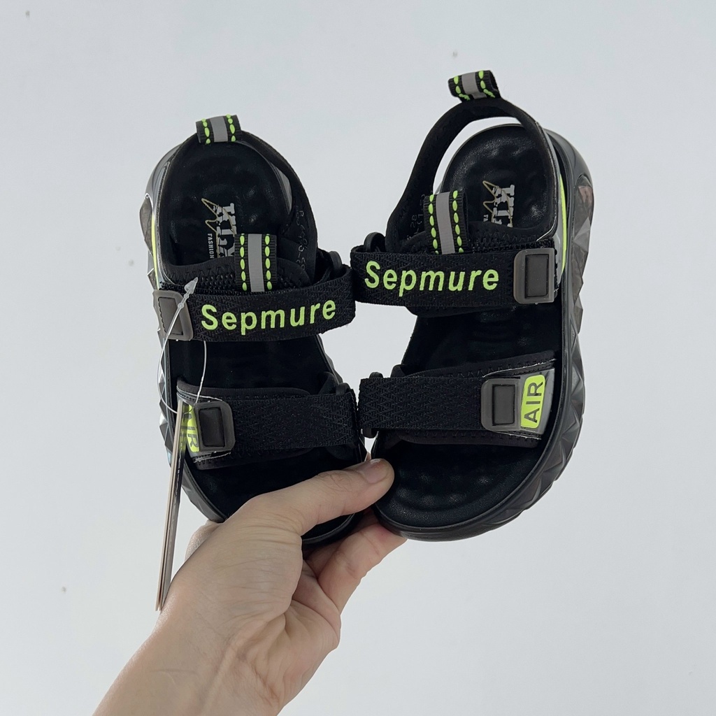 Sandal cho bé trai (sz26-sz41)- dép quai hậu cho bé đi học khâu đế nội địa siêu bền, siêu êm có quai dán tùy chỉnh 6607