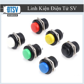 Nút Nhấn Đề 16mm (Đỏ, vàng, xanh)