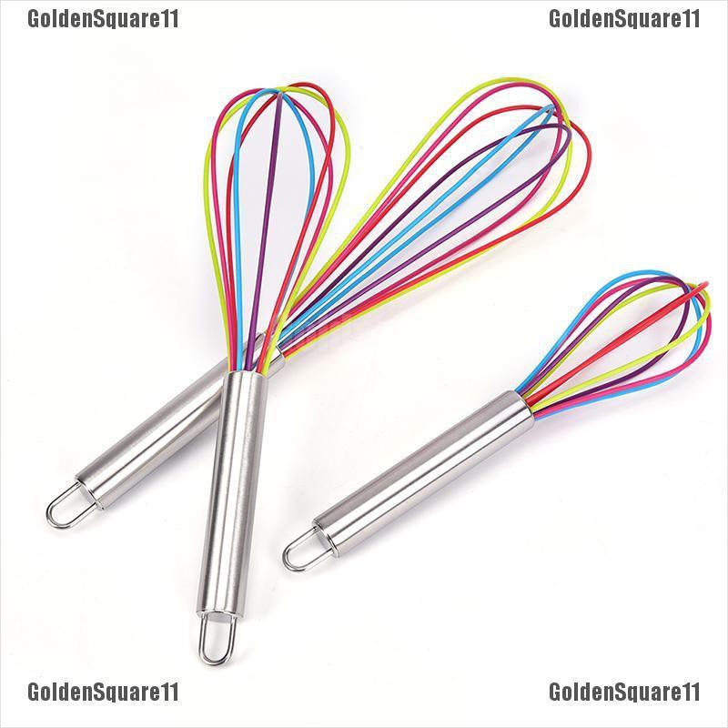 1 Dụng Cụ Đánh Trứng Cầm Tay Bằng Silicone