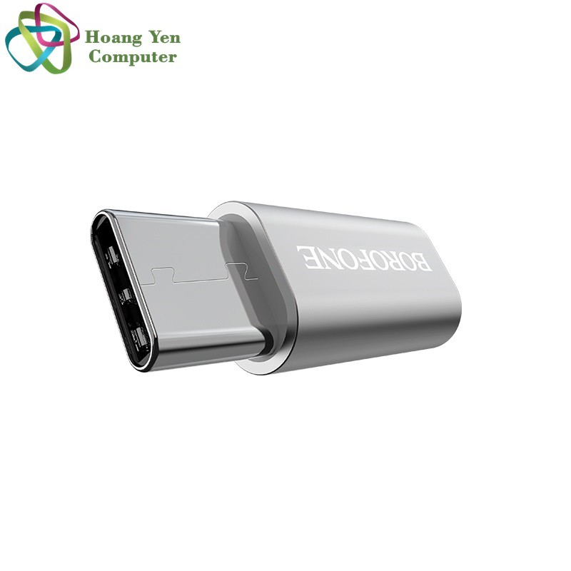 Đầu Chuyển Cho Cáp Sạc Borofone Micro Usb ra Type C / Lightning - BH 12 Tháng Chính Hãng