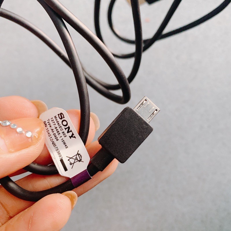 Cáp Sony Type C, Micro USB zin sạc nhanh