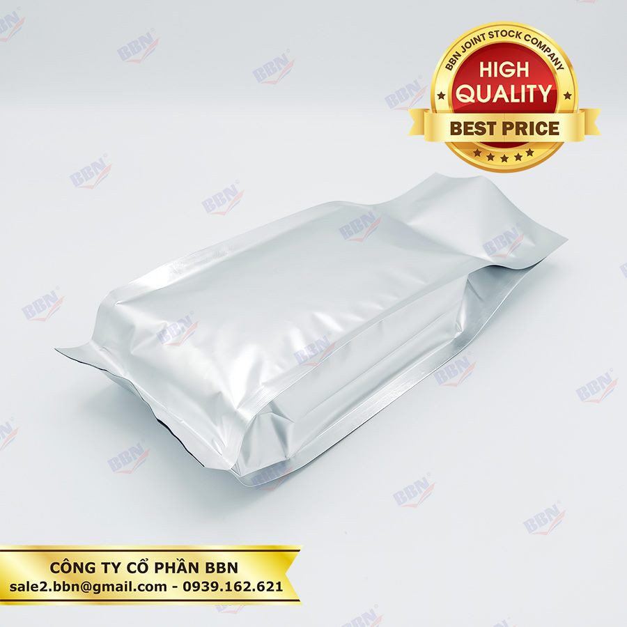 1kg Túi Mpet 4 biên bạc mờ 11x24cm