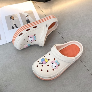 Crocs giày crocs EVA đục lỗ cho nữ