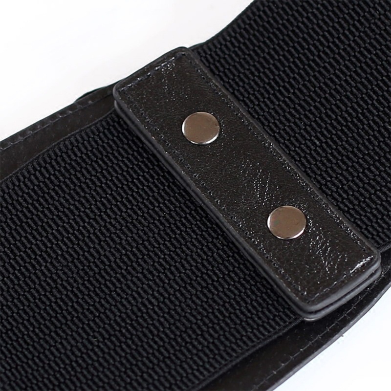 Thắt Lưng Da PU Bản Rộng Co Giãn Thời Trang Cho Nữ